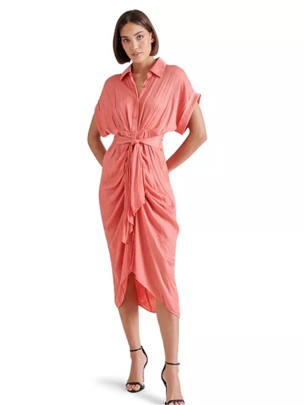 🌴 NWT Steve Madden Satin Tori Dress